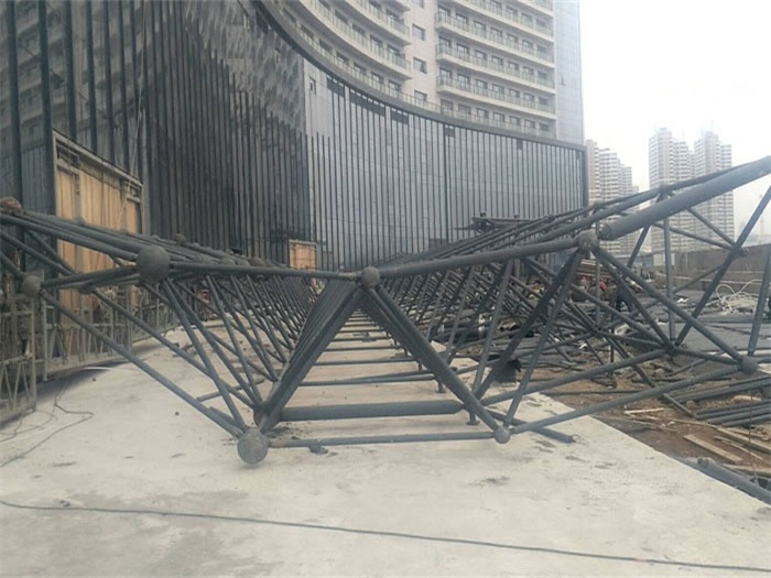 黄山万豪酒店雨棚网架